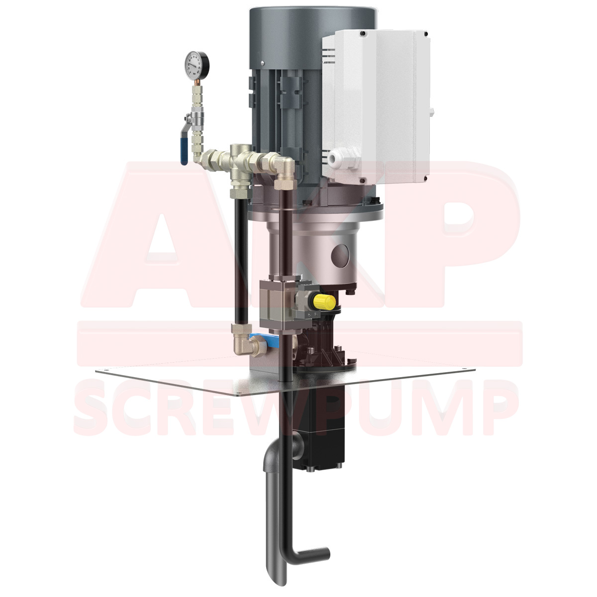 A3MT-E7变频电机撬块，机床高压水泵